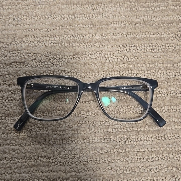 Warby Parker Hayden Glasses Striped Pacific Medium main image 8